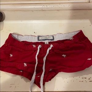 Abercrombie & Fitch sleep shorts